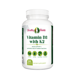 Vitamin D3 with K2, 1-3 serv. sz.