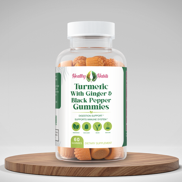 Turmeric with Ginger & Black Pepper Gummies