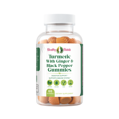 Turmeric with Ginger & Black Pepper Gummies