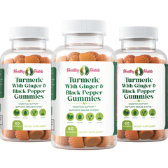 Turmeric with Ginger & Black Pepper Gummies