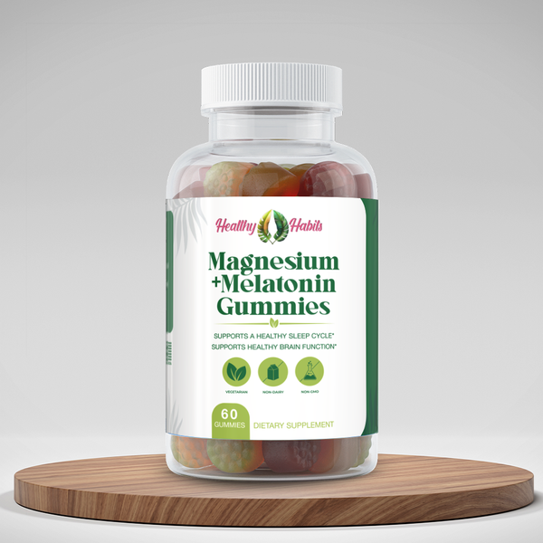 Melatonin w/ Magnesium Gummy, 2 serv. sz