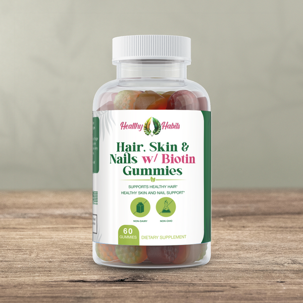Hair, Skin & Nails + Collagen Gummies, 2 serv. sz